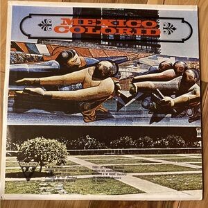 Vintage Mexico Colorid Mexican Mariachi Vinyl Record